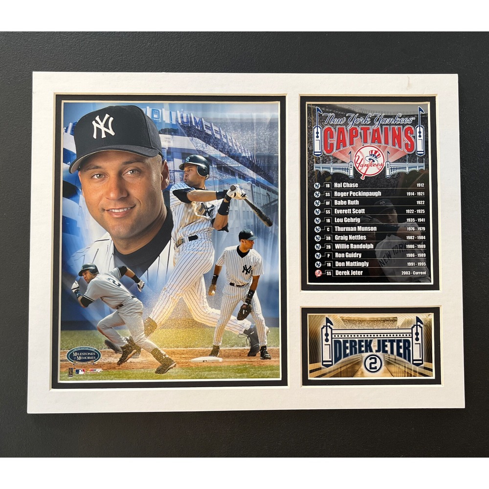 Derek Jeter‎ Milestones Limited Edition Photo Print NY New York Yankees Baseball